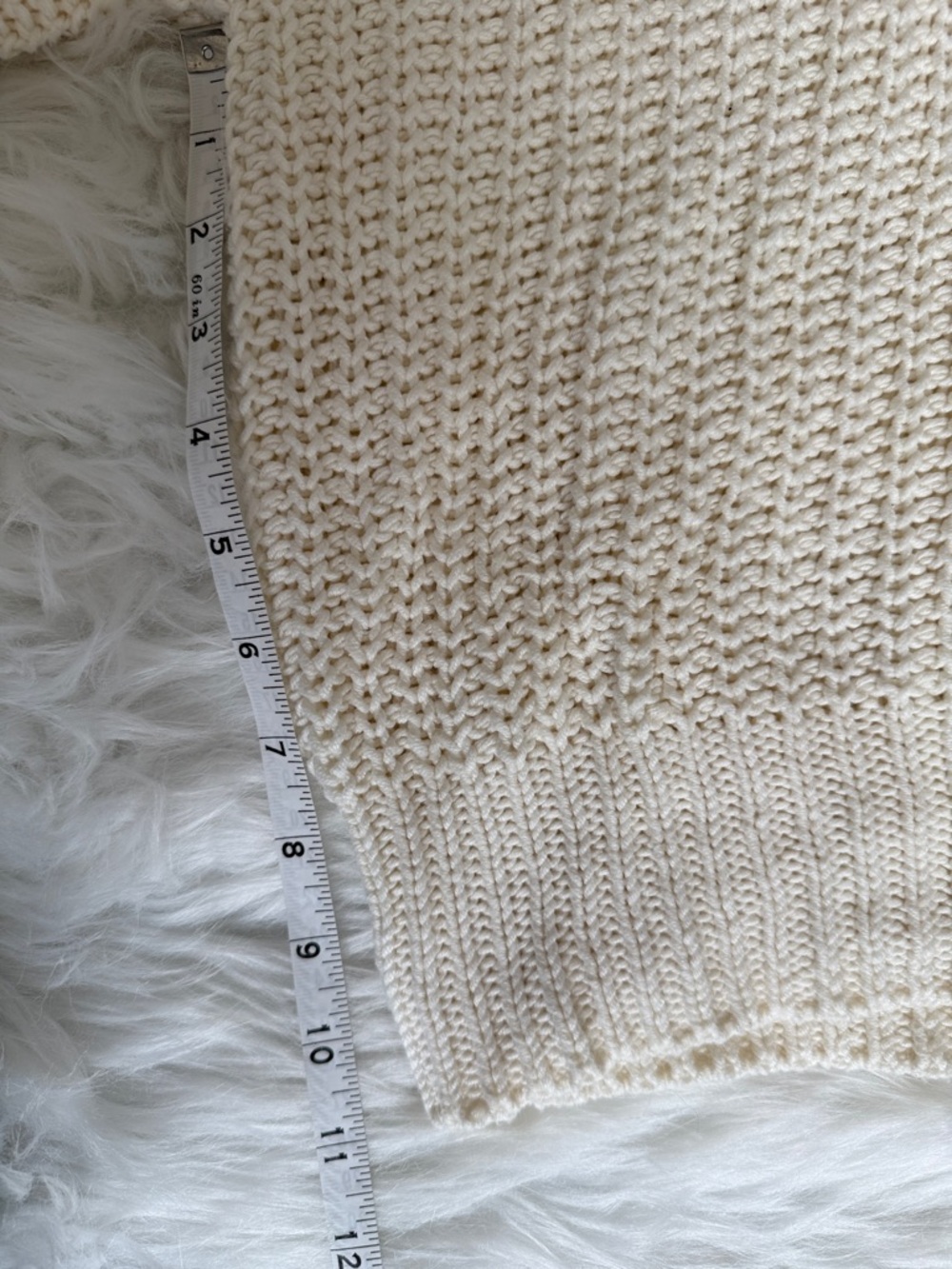 American Eagle Chunky Knit Half-Zip Sweater – Women’s Size Small - Picture 7 of 9